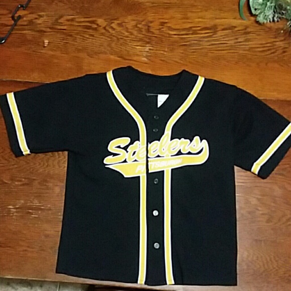 unknown Other - Boy's size M (10/12) Pittsburgh Steelers shirt